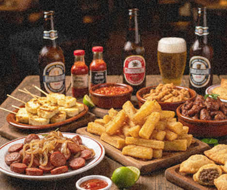 Petiscos e Bebidas
